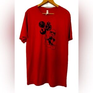 Canvas Disney/Starwars T-Shirt. Size L